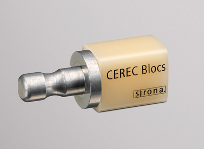 CEREC bloc, available from Beverly Hills dentist Dr. LeSage